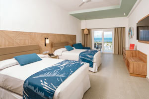 Ocean Front Double Rooms at Hotel Riu Latino